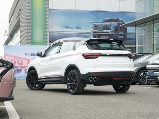Hubraum 1.5L Geely BinYue 2WD Auto Leder Sitze Hinterkamera Sonnendach Benzinfahrzeug