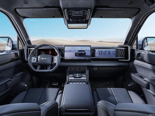 Großer Spaß Luxus BYD Fangchengbao 5 Hybrid Auto EV SUV Geländefahrzeug R18 Reifengröße