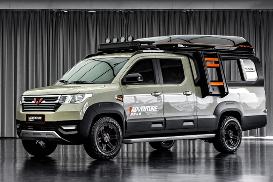 Chinesischer Wuling Benzin Pickup mit 150-200PS Maximalleistung und ESC-System