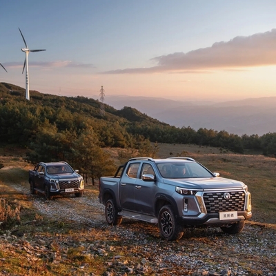 Changan Lantazhe 2.0t Manuelle Auto LED Scheinwerfer Pickup mit Euro VI Emission