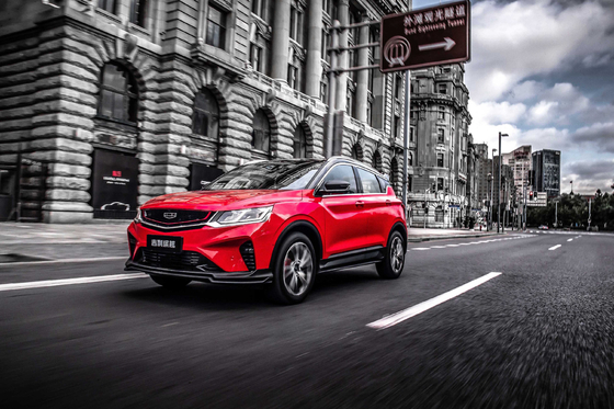 2024 Coolray Geely Cars Auto Lenkrümmel und Ledersitze für 5-Sitzer SUV