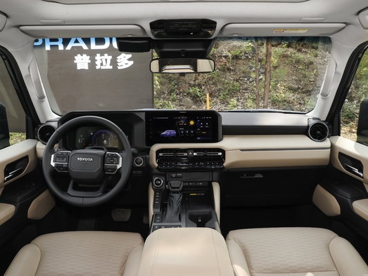 Links oder rechts fahren Sauber Gebraucht Toyota Land Cruiser Prado Matte Black Edition mit ESC