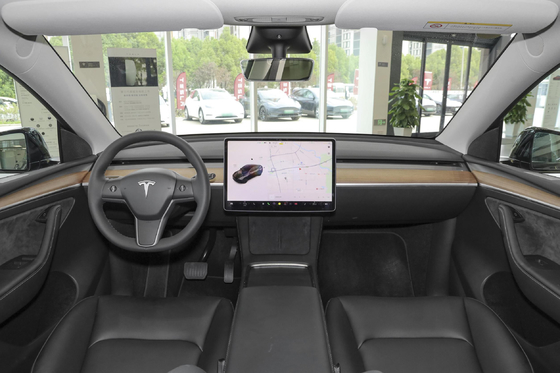 2023 Gebrauchtes Tesla Model Y Model 3 Elektroauto mit Multifunktionslenkrad