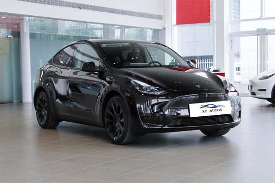 Elektrische Parkbremse Tesla Modell Y Gebrauchtenergie Elektroauto mit Vorder 4 Rücken 4 Radar