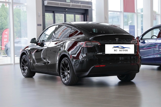 Elektrische Parkbremse Tesla Modell Y Gebrauchtenergie Elektroauto mit Vorder 4 Rücken 4 Radar