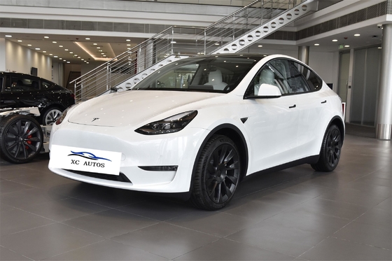 Elektrische Parkbremse Tesla Modell Y Gebrauchtenergie Elektroauto mit Vorder 4 Rücken 4 Radar