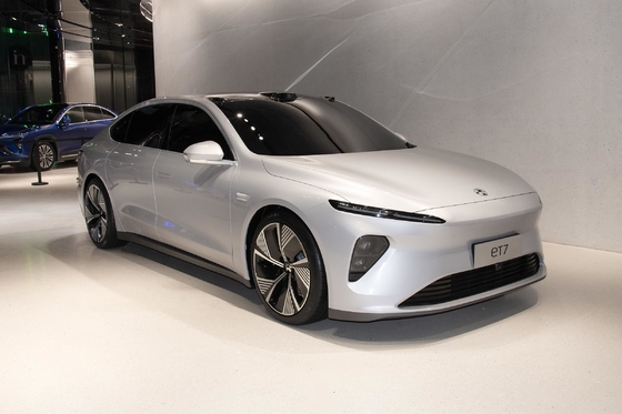 Elektrische Copilot-Sitzverstellung Touchscreen Luxus-EV-Limousine Nio Et7 für Erwachsene