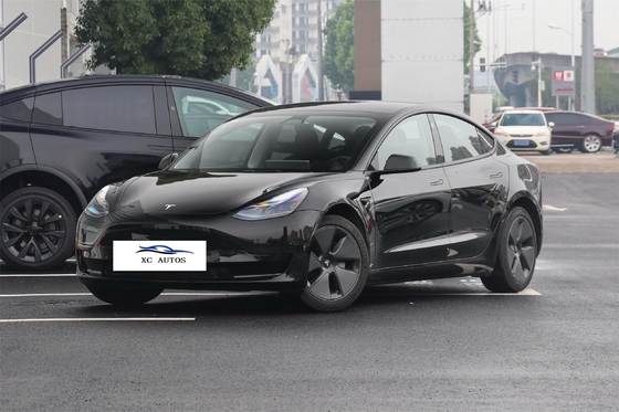 8 Monate alt Tesla Model 3 Gebrauchtenergie Elektroauto mit Vorder 4 Rücken 4 Radar