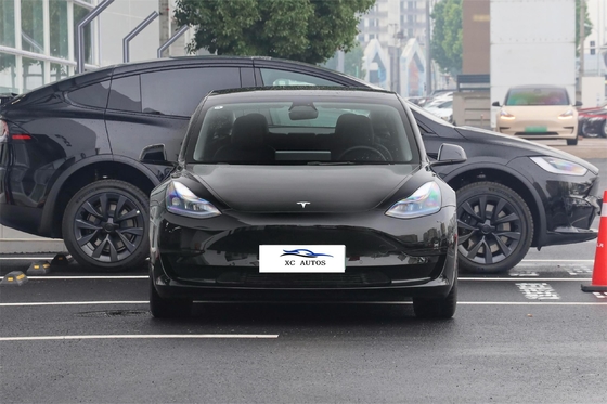 8 Monate alt Tesla Model 3 Gebrauchtenergie Elektroauto mit Vorder 4 Rücken 4 Radar