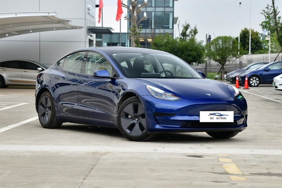 8 Monate alt Tesla Model 3 Gebrauchtenergie Elektroauto mit Vorder 4 Rücken 4 Radar