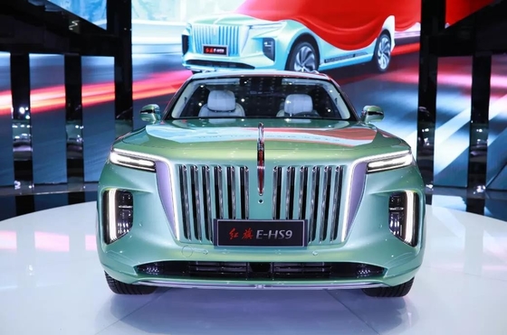 LED-Scheinwerfer und ABS 2024 Hongqi E-HS9 Elektroauto für die neuesten Energiefahrzeuge