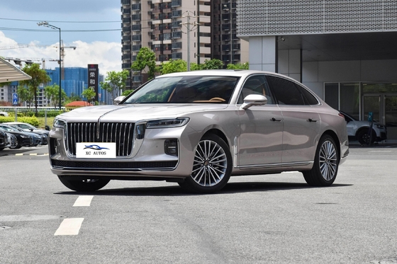 Luxus-Hongqi H9 2022 2,0 t Elektroauto mit Front 4 Rücken 4 Radar 4988*1875*1470mm