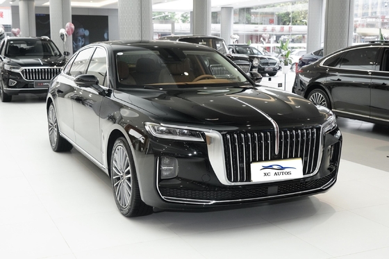 Luxus-Hongqi H9 2022 2,0 t Elektroauto mit Front 4 Rücken 4 Radar 4988*1875*1470mm