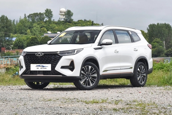 Ledersitze Euro IV Emissionsstandard TIGGO 8 Mittelklasse SUV 2024 Champion 390T 4WD Peak 7-Sitzer Benzinwagen