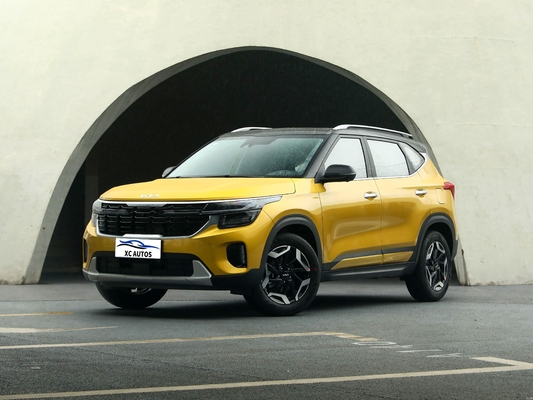 Kia Seltos 2023 SUV mit 7-Gang-Doppelkupplungsgetriebe und Torsionsstrahl-Hinterfederung