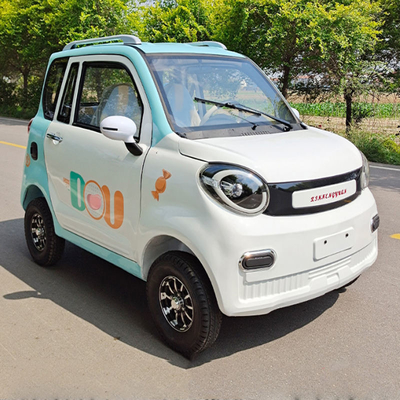 4-Türer 4-Sitzer-EV-Auto Mini-Elektroauto für Erwachsene in Max-Geschwindigkeit 60-120km/h Meilenlänge 50km