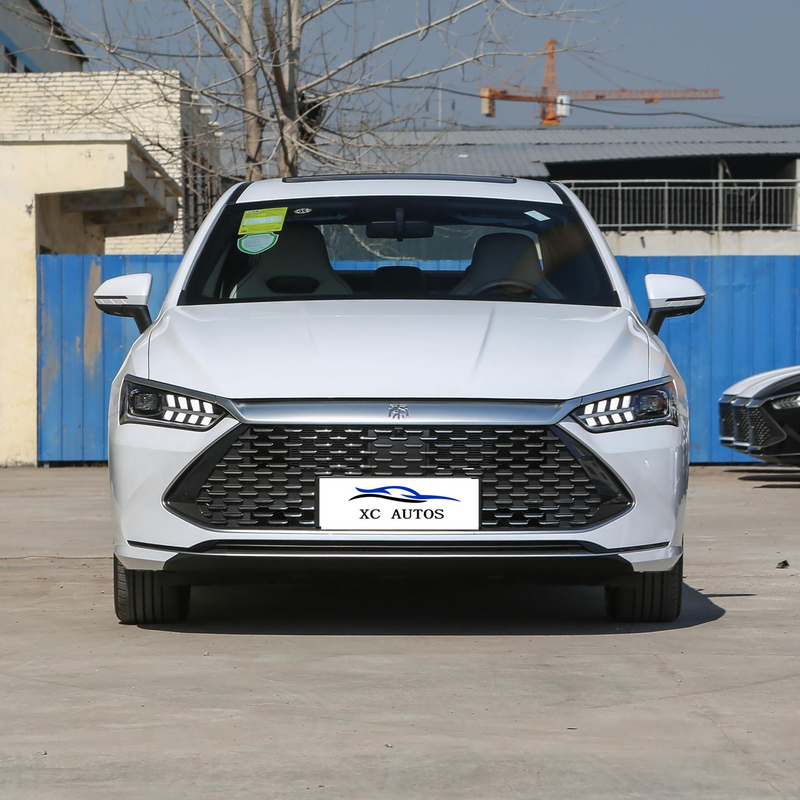 Höchstleistung 150-200 PS BYD Qin Plus Dm-I Hybrid Elektrofahrzeug Limousine Linkslenkung