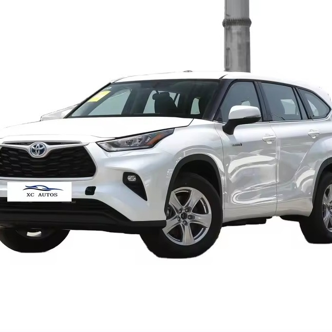 Euro VI 2023 Crown Kluger HEV Zwillingsmotor 2.5L 2WD Elite 7-Sitzer Hybrid Elektrofahrzeug Mittelklasse SUV