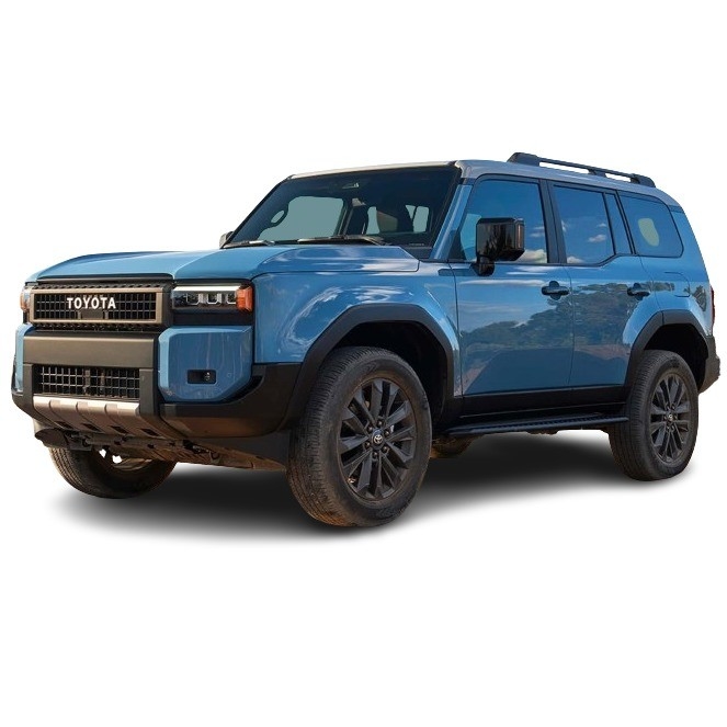 Links oder rechts fahren Sauber Gebraucht Toyota Land Cruiser Prado Matte Black Edition mit ESC
